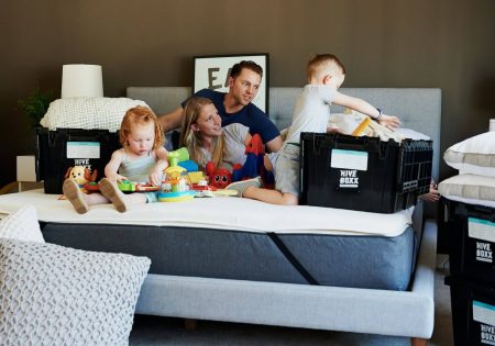 Comfortable sleep in an oversized bed will be enjoyed not only by long-timers